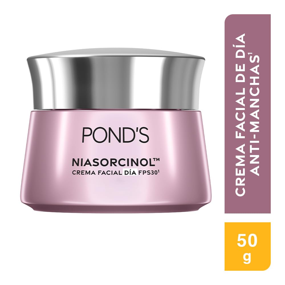 POND'S Crema Facial Antimanchas* Día Bright Miracle Ultimate Clarity con Niasorcinol y FPS 30**, uso de día para una piel luminosa y tono uniforme 50 g