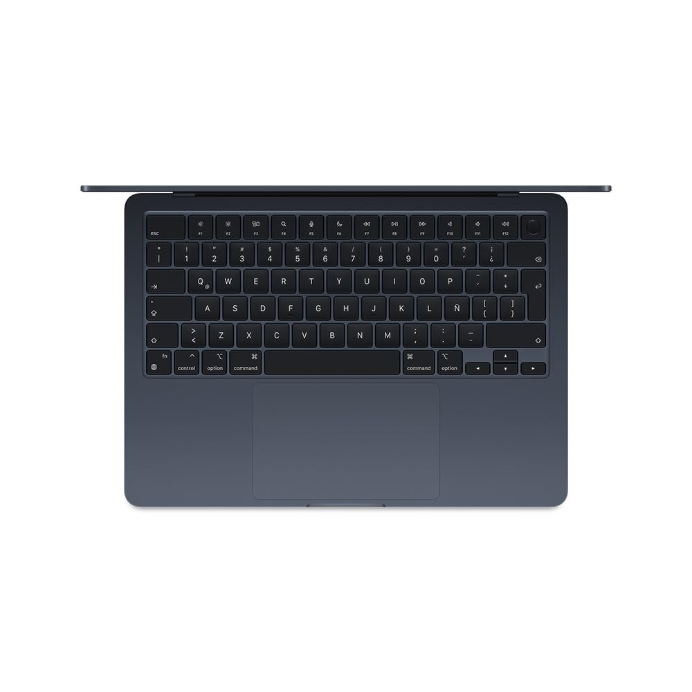 MacBook Air de 13 Pulgadas: Chip M3 de Apple con CPU de 8 núcleos y GPU de 8 núcleos, 256 GB SSD - Azul Medianoche