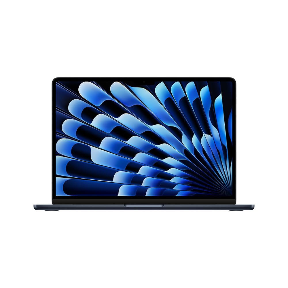 MacBook Air de 13 Pulgadas: Chip M3 de Apple con CPU de 8 núcleos y GPU de 8 núcleos, 256 GB SSD - Azul Medianoche