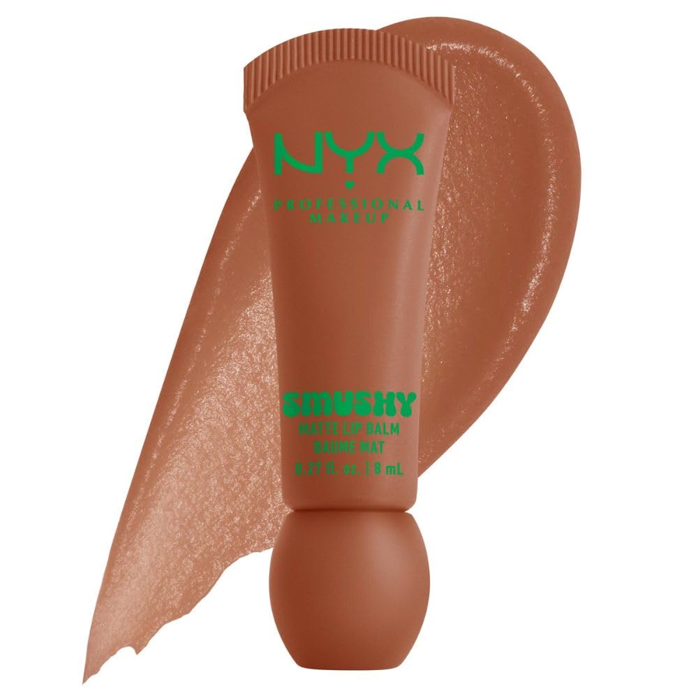 NYX Professional Makeup, Smushy Bálsamo de Labios Matte - Tono Soft Smile