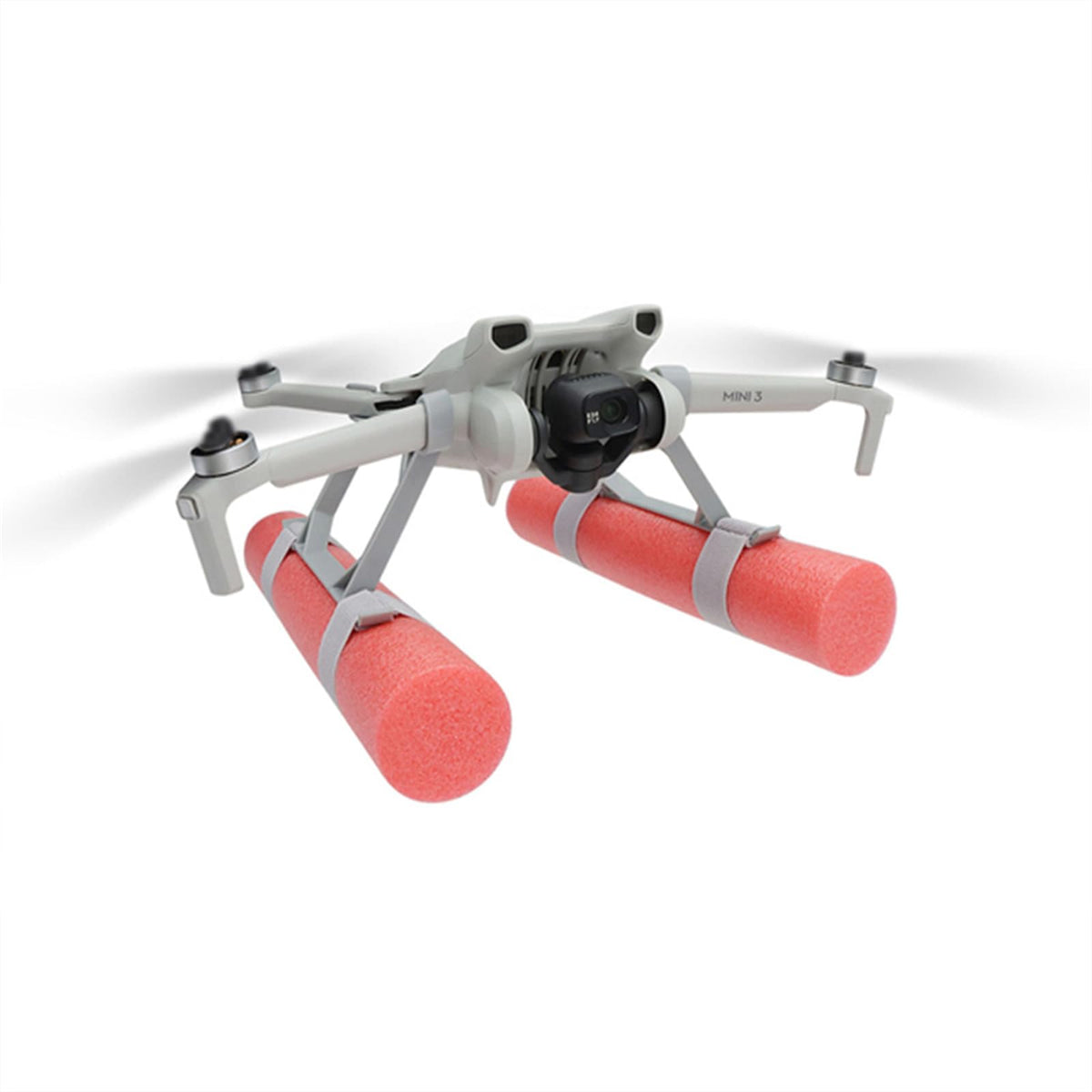FlySimple - Equipo de aterrizaje flotante para DJI Mini 4 Pro Kit de entrenamiento de agua para drones Soporte de barra de flotabilidad compatible con DJI Mini 3/3 Pro Accesorios