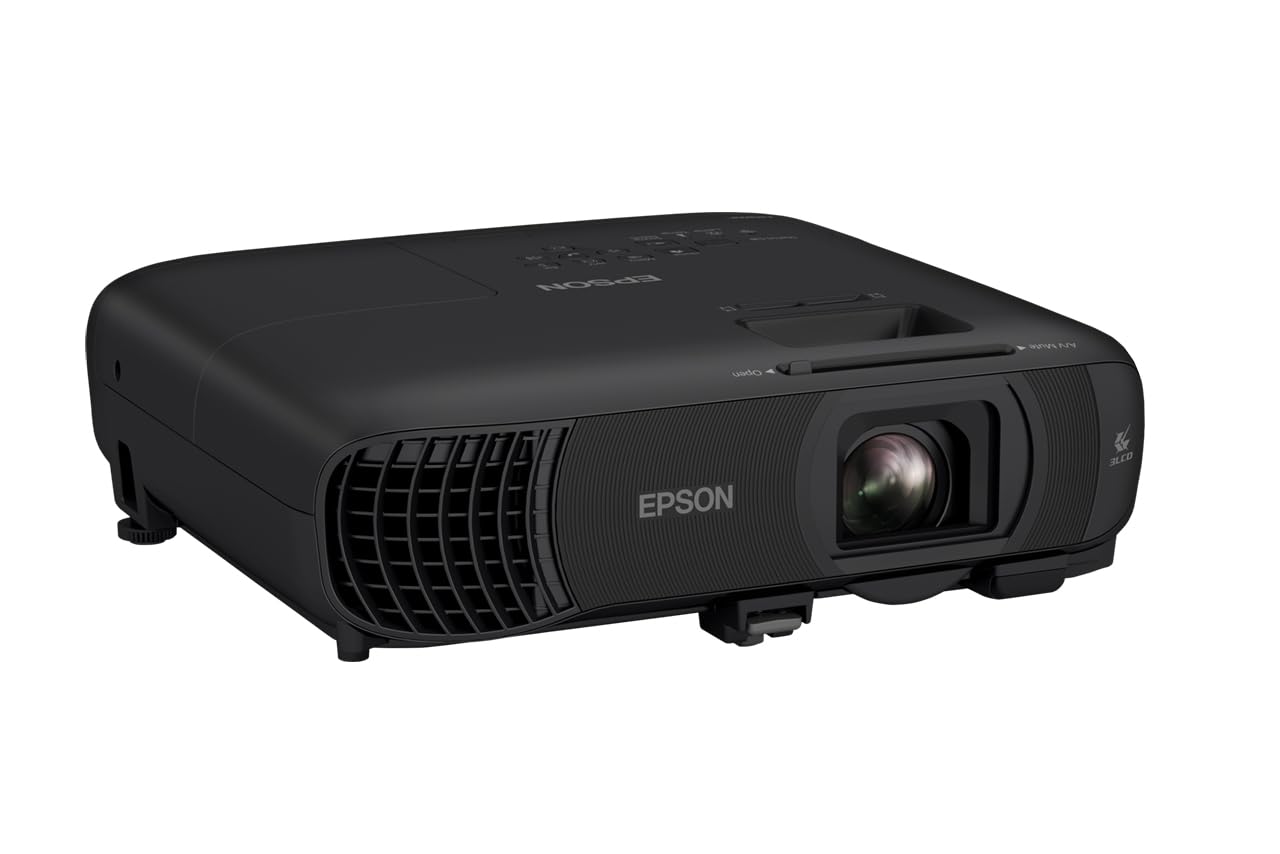 Epson Pro EX9270 Proyector inalámbrico 1080p 3LCD 4.100 lúmenes Color y Brillo Blanco, Apple AirPlay, Miracast, transmisión Desde el teléfono o portátil, 2 Puertos HDMI, Zoom óptico de 1.6X, Altavoz