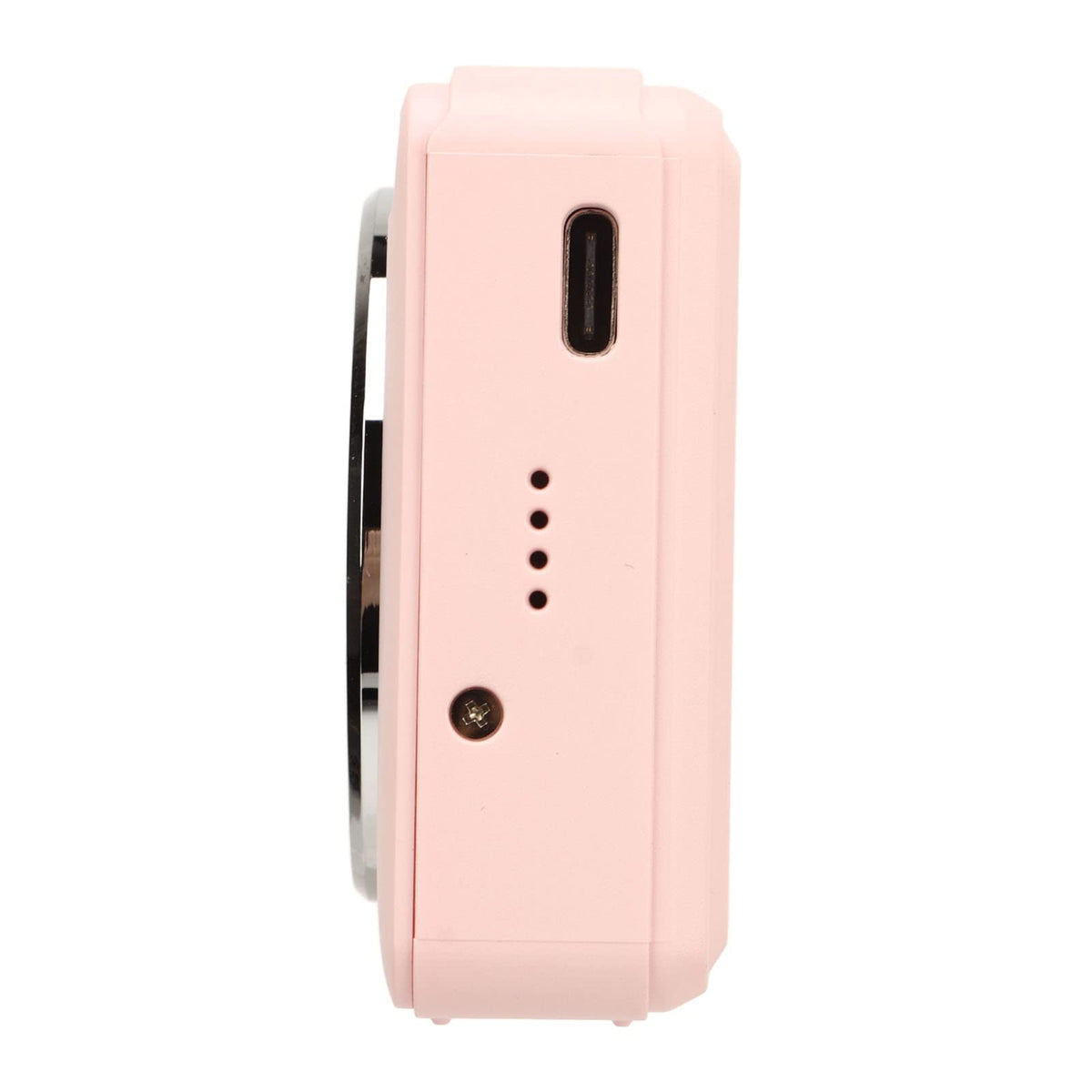 Yunseity Cámara Digital 1080P, Zoom 16X, Enfoque Automático, Antivibración, Cámara Digital para Niños, Pantalla de 2,4 Pulgadas, Cámara Digital de Bolsillo de 700 MAh con Flash, (Rosa)