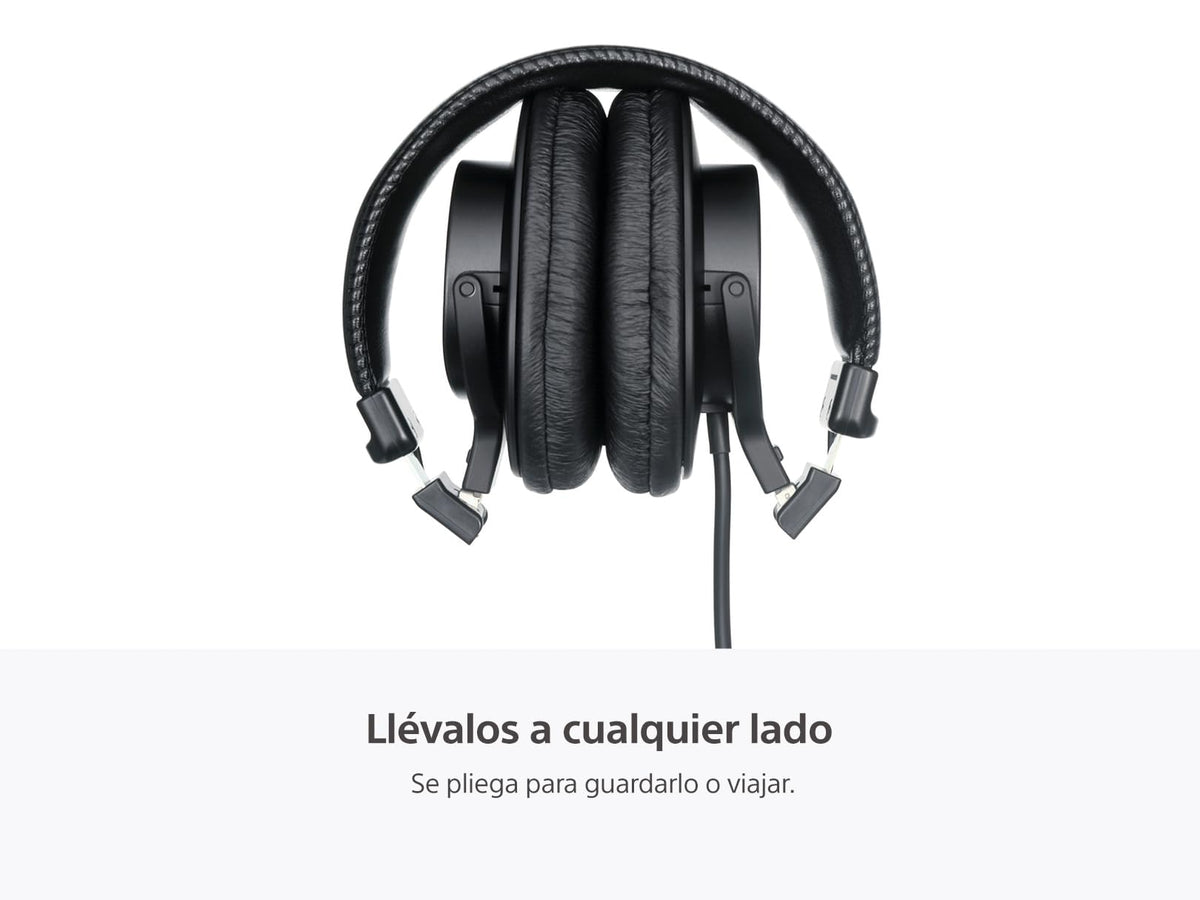 Sony Audífonos profesionales de diafragma grande ideal para grabar en estudios MDR7506