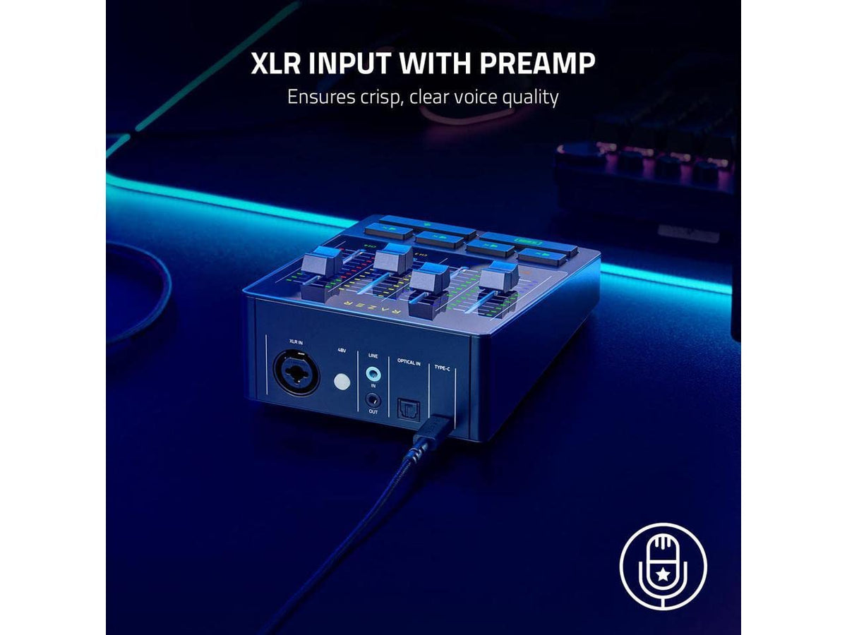 Razer Audio Mixer: All-in-One Streaming/Broadcasting Mixer