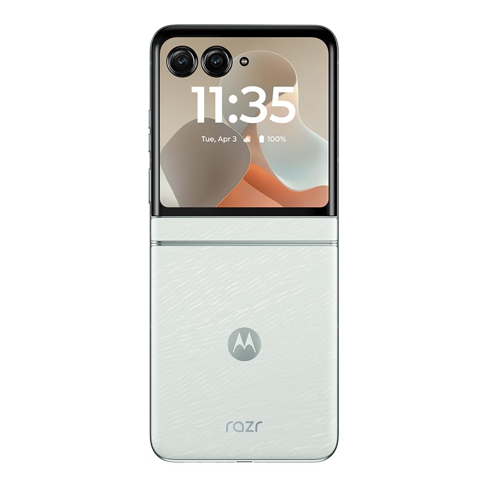 Motorola RAZR 60, (12GB RAM/512GB), 50MP, Celular Desbloqueado, Color Blanco