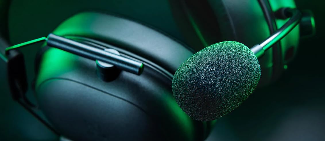 Razer Audifonos Inalambricos BlackShark V2 HyperSpeed Diadema Para Juegos PC, Ligeros 280g, Audio Espacial THX, Bluetooth/USB, Carga Tipo C, Controladores 50mm (Reacondicionado)