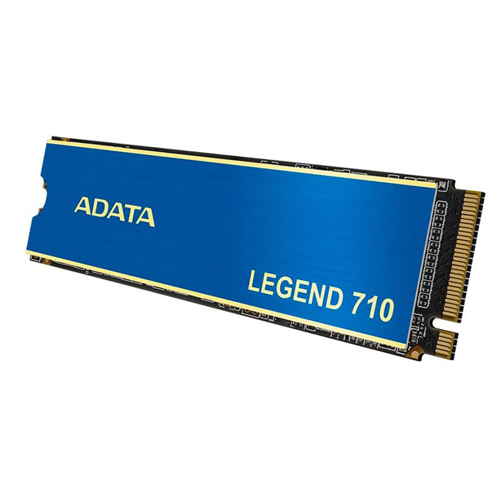 Adata Legend 710 512GB NVMe M.2 2280 SSD (Lectura de hasta 2400MB/s y Escritura de hasta 1600MB/s)