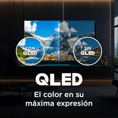 TCL Smart TV 2025 Pantalla 55" 55Q5K Google TV QLED 4K Google Assistant | Hands Free Voice Control | Alexa | VisionHDR10+| AiPQ™ | Micro Dimming | NITS350 | Panel 60 Hz