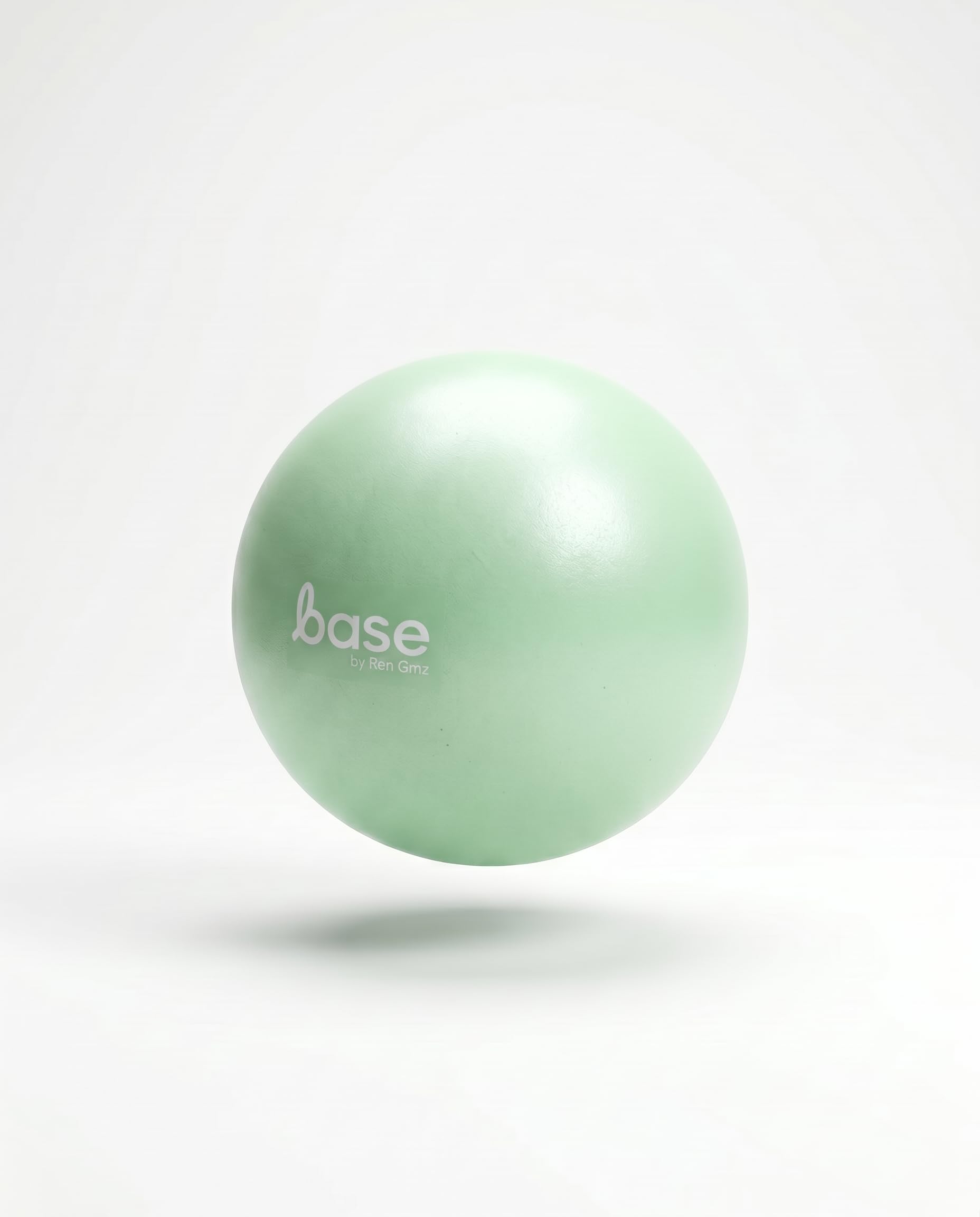 Base by REN | Pelotas de Ejercicio | Tamaño Chico 20-25 cm | Ideale para Hacer Ejercicio y rutinas en casa, Entrenamiento y Gimnasio | Material Resistente de Policloruro de Vinilo (Aqua)