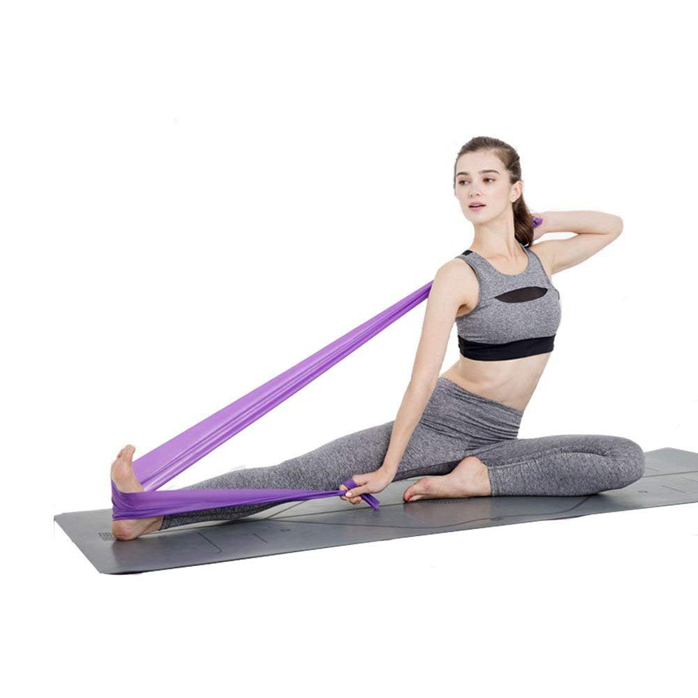 Jasinber Bandas Elásticas, 3 Unidades Bandas de Resistencia para Yoga，Pilates, Gimnasio, Entrenamientos (150 CM)