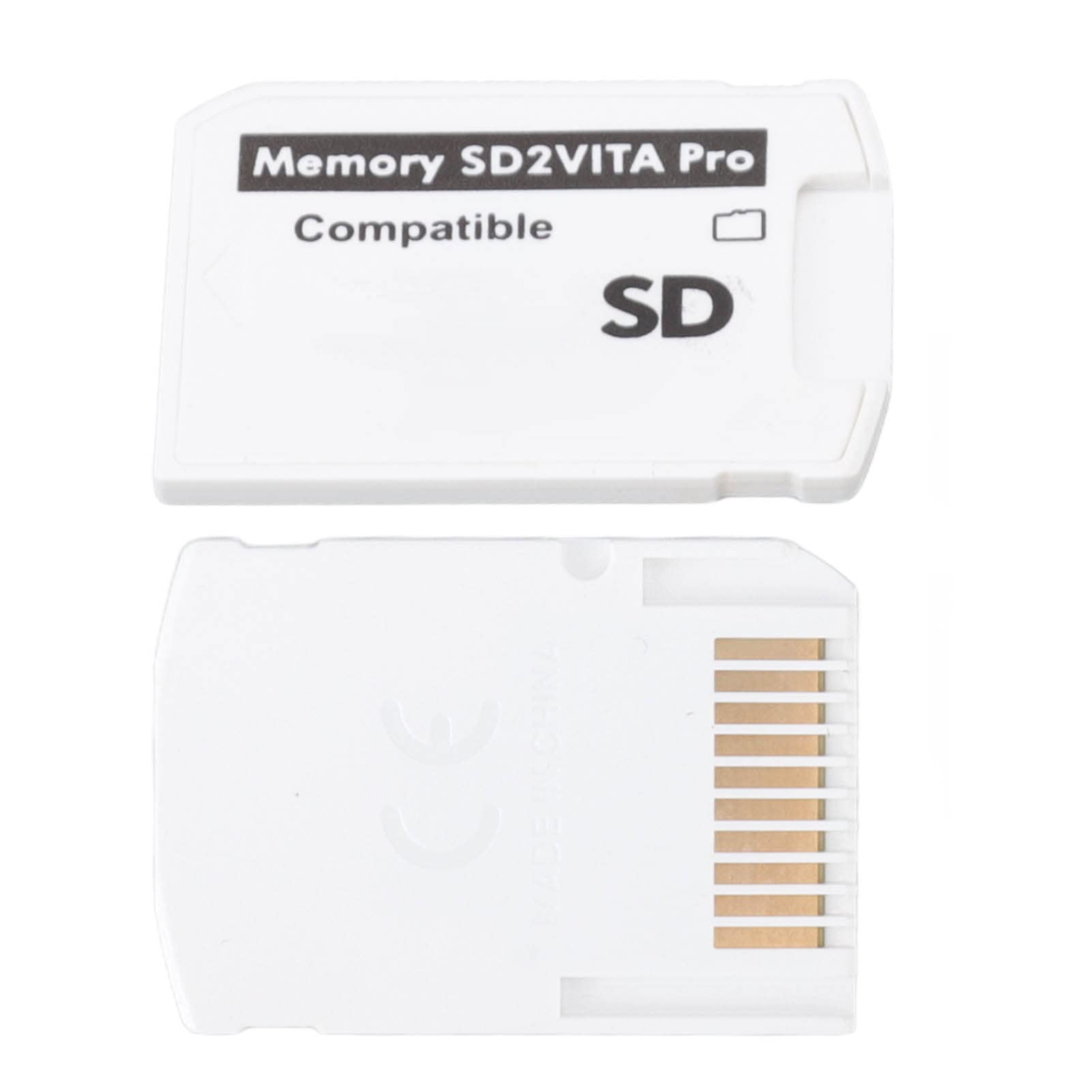 Acogedor Adaptador de Tarjeta de Memoria SD2Vita, Adaptador de Tarjeta de Memoria PS Vita 5.0, hasta 256 GB, Adaptador de Tarjeta de Almacenamiento para PS Vita 1000 2000, Sistema HENkaku