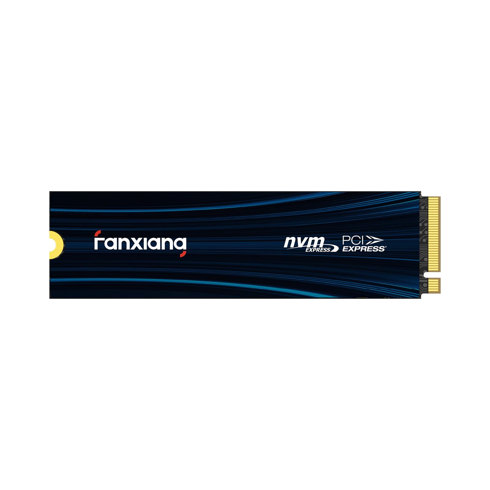 fanxiang Disco Duro SSD 4TB 2280 PCIe 4.0 Gaming SSD - hasta 7300MB/s, rápida disipación de Calor, Adecuado para entusiastas de PS5, Profesionales de TI (QLC)