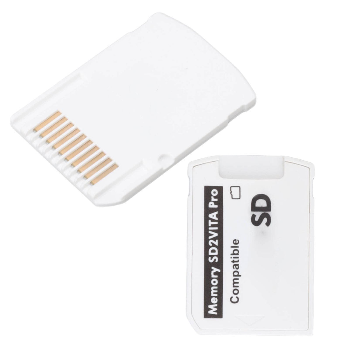 Acogedor Adaptador de Tarjeta de Memoria SD2Vita, Adaptador de Tarjeta de Memoria PS Vita 5.0, hasta 256 GB, Adaptador de Tarjeta de Almacenamiento para PS Vita 1000 2000, Sistema HENkaku