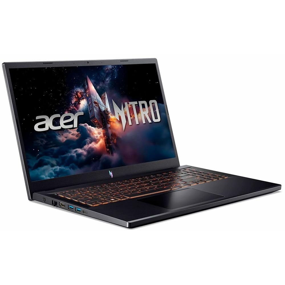 Acer Laptop Nitro V 15 Gaming Intel Core i5-13420H 512GB SSD 16GB 15.6" (1920x1080) 165Hz WIN11 NVIDIA® RTX 5050 8192MB OSIDIAN Black Backlit Keyboard