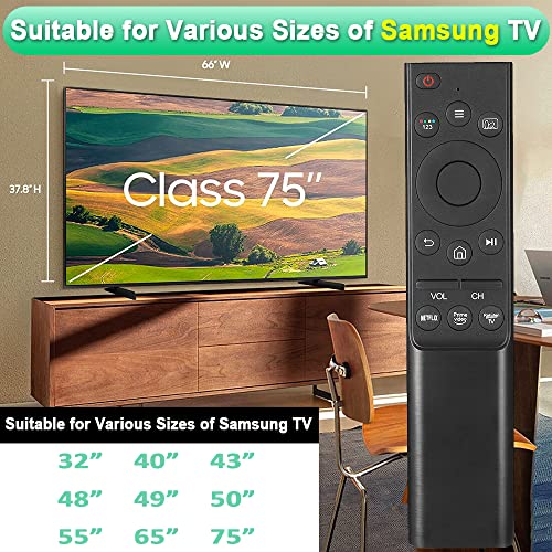 ANKIMI Control Remoto Compatible con Samsung Smart TV 4K UHD BN59-01358D (3-Teclas)