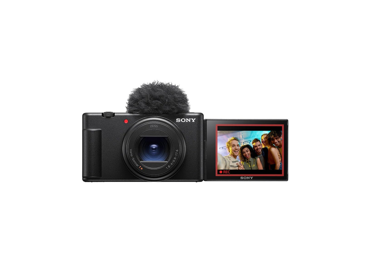 Cámara Vlog Sony ZV-1 II compacta diseñada para vlogging con Gran Calidad de Imagen, Video y Audio.