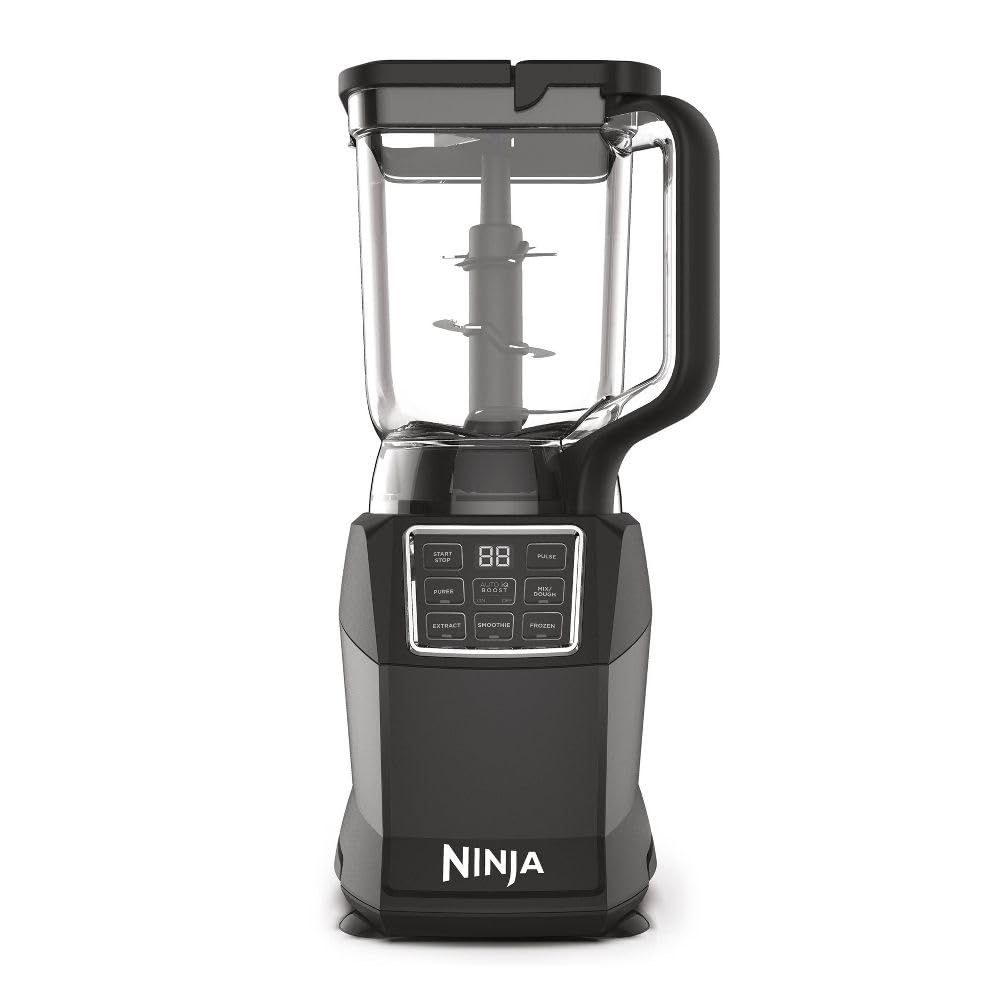 Ninja Licuadora profesional con procesador | BL493 | Auto-IQ | Smooth Boost | 1200w (Reacondicionado)