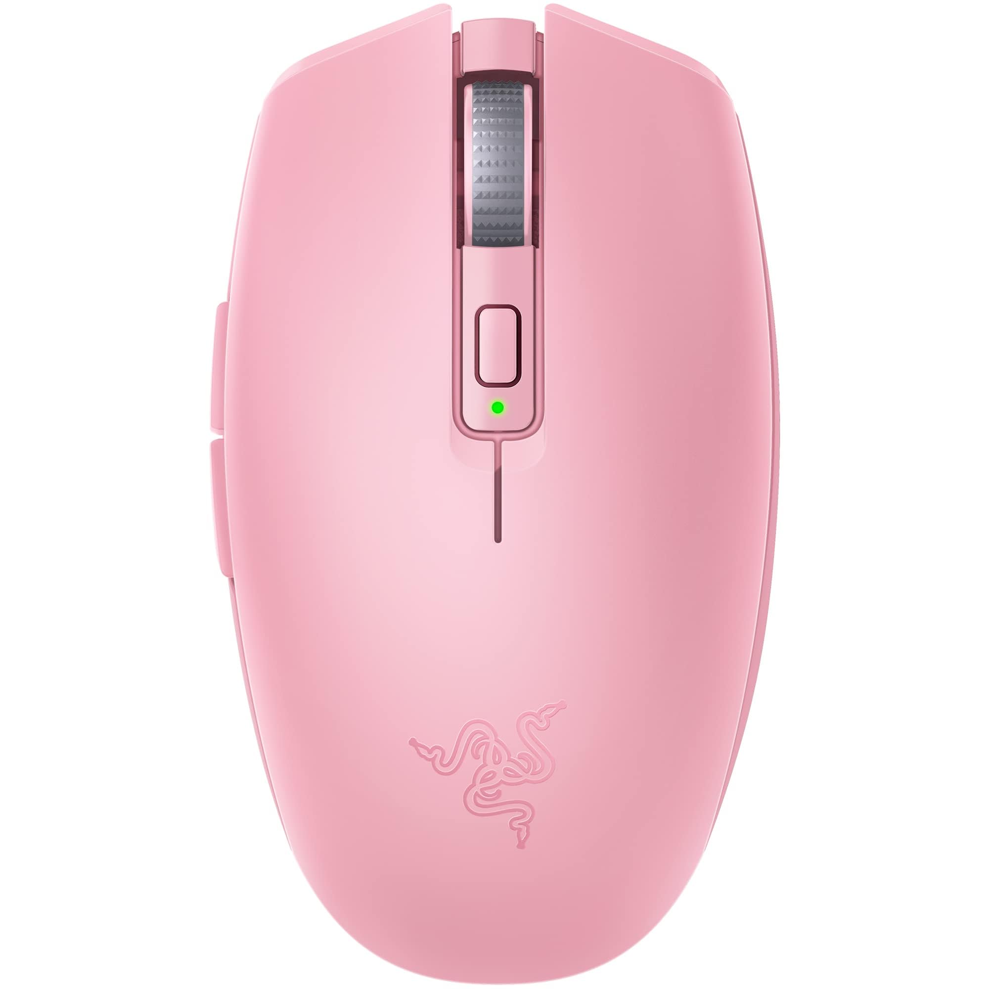 Razer Mouse Inalámbrico portaátil Orochi V2 - Mouse Gamer Compacto y Ultraligero, Bluetooth, 950 Horas de Duración, Sensor Óptico 5G de 18K DP, Cuarzo Rosa, Reacondicionado