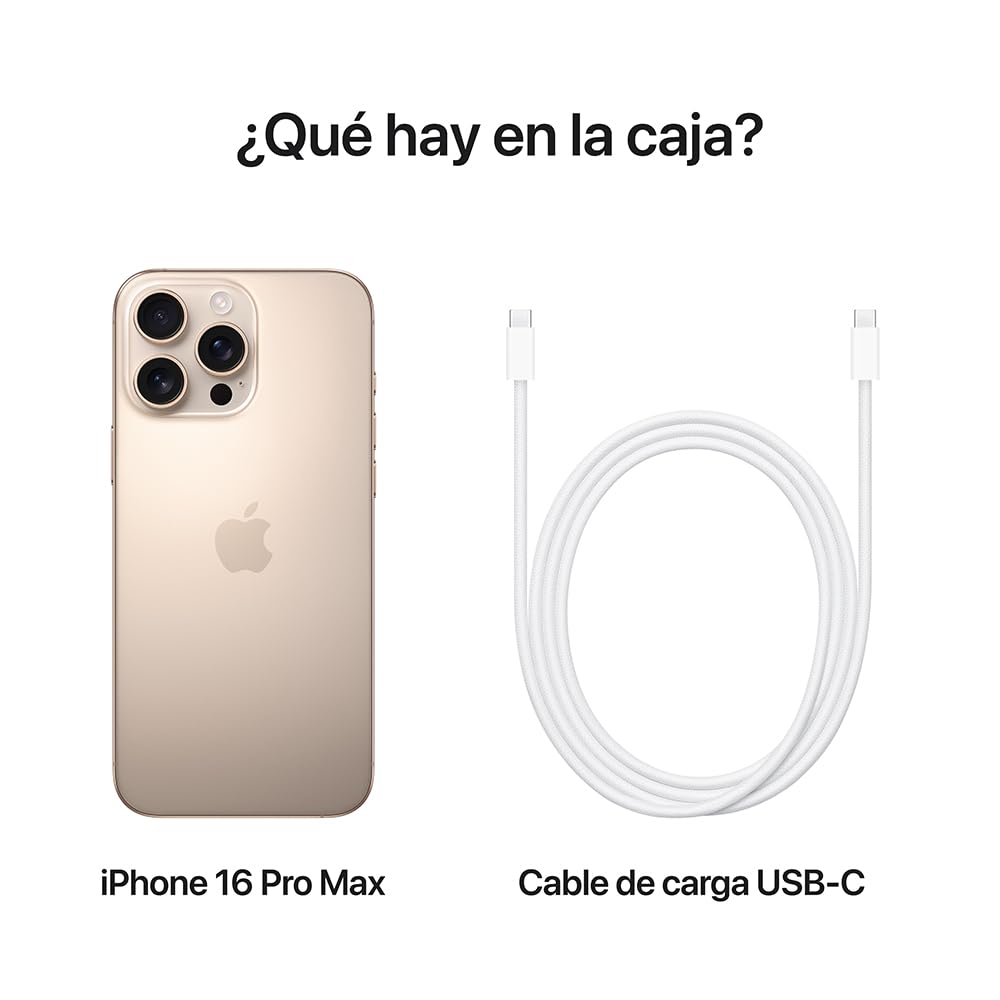 Apple iPhone 16 Pro MAX (256 GB) - Titanio del Desierto