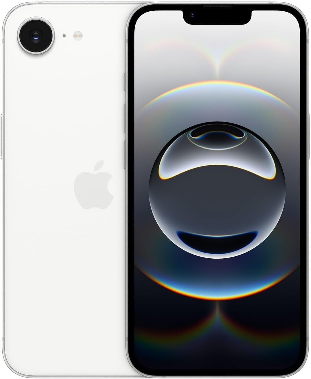 Apple iPhone 16e 128GB Blanco Desbloqueado (Reacondicionado) Esim