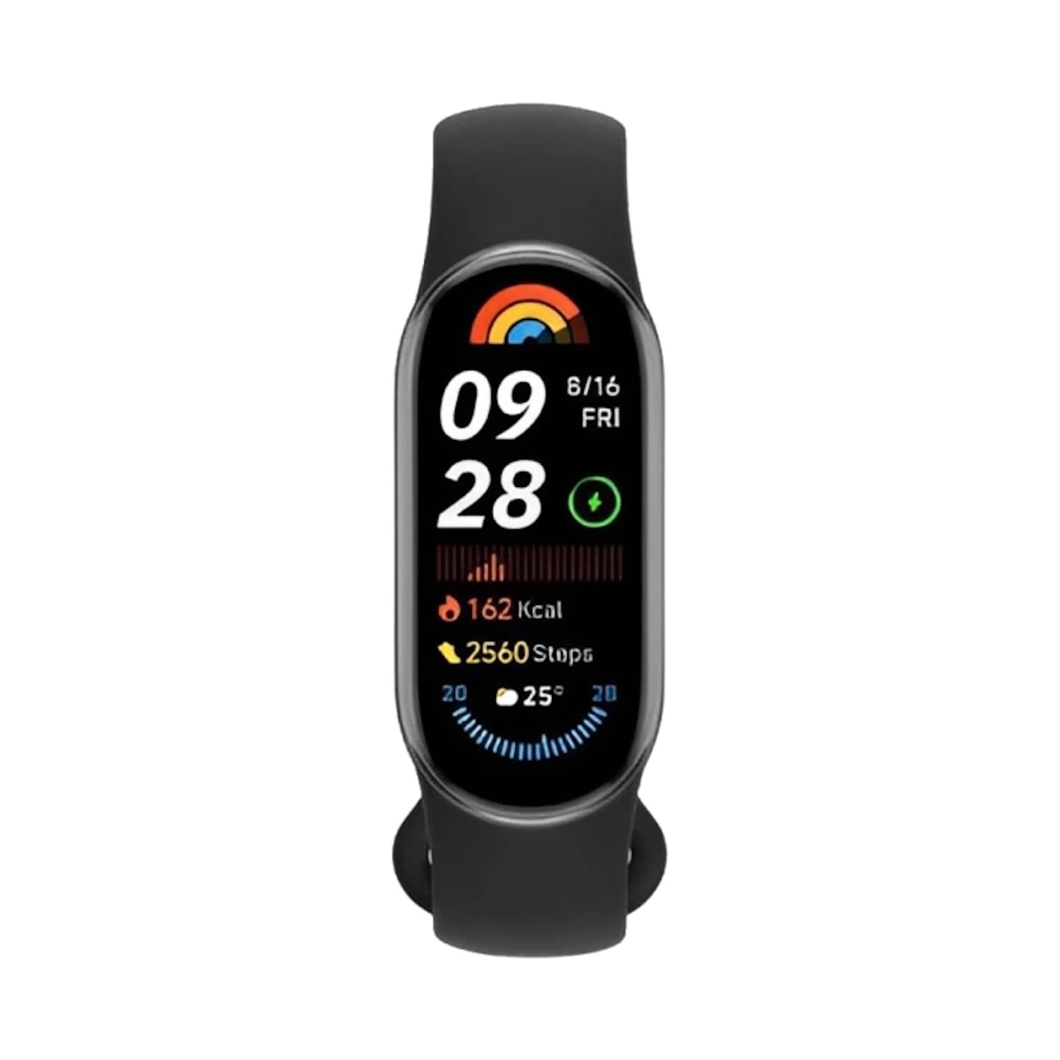 Xiaomi Smart Band 9 hasta 21d de Batería, Resistencia al Agua de 5ATM, TPU, Negro
