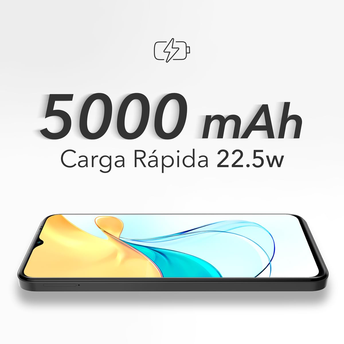 ZTE Smartphone Axon 50 Lite, 256GB+4GB RAM Principal (+10Gb RAM Dinamica) 50Mpx Frontal 8Mpx Liberado Negro