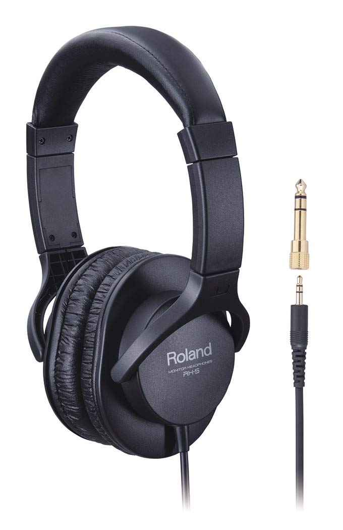 Roland RH-5 Negro Supraaural Diadema Audífono - Audífonos (Supraaural, Diadema, 10-22000 Hz, 1000 MW, 92 Db, 32 Ohmio)