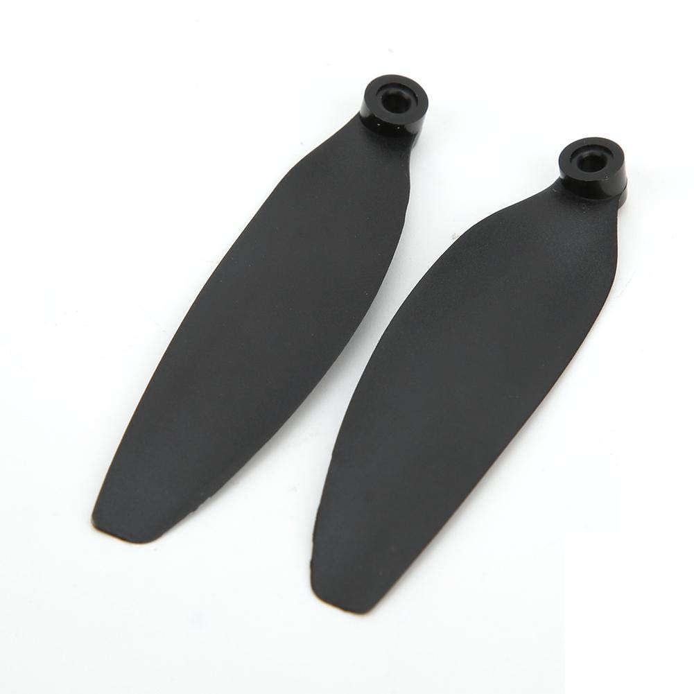 2 Pares de Hélices RC Drone, 4726F Drone Propeller Reemplazo de Reducción de Ruido Compatible para Mini Drone(Blanco + Negro)