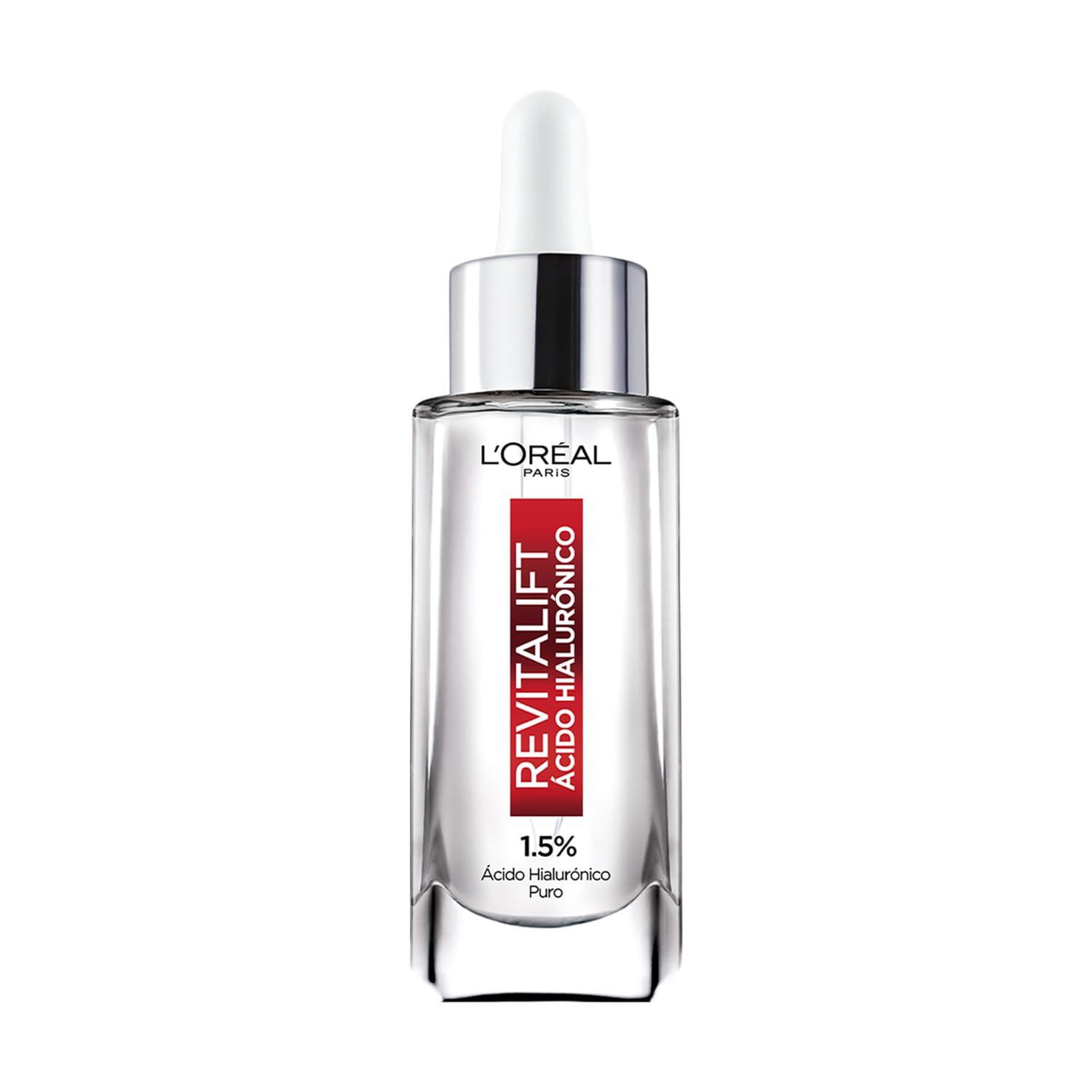 L'Oréal Paris Revitalift Ácido Hialurónico Serum, Hidrata Intensamente, Rellena Arrugas y Líneas de Expresión, Cuidado Facial Anti-edad, 30ml
