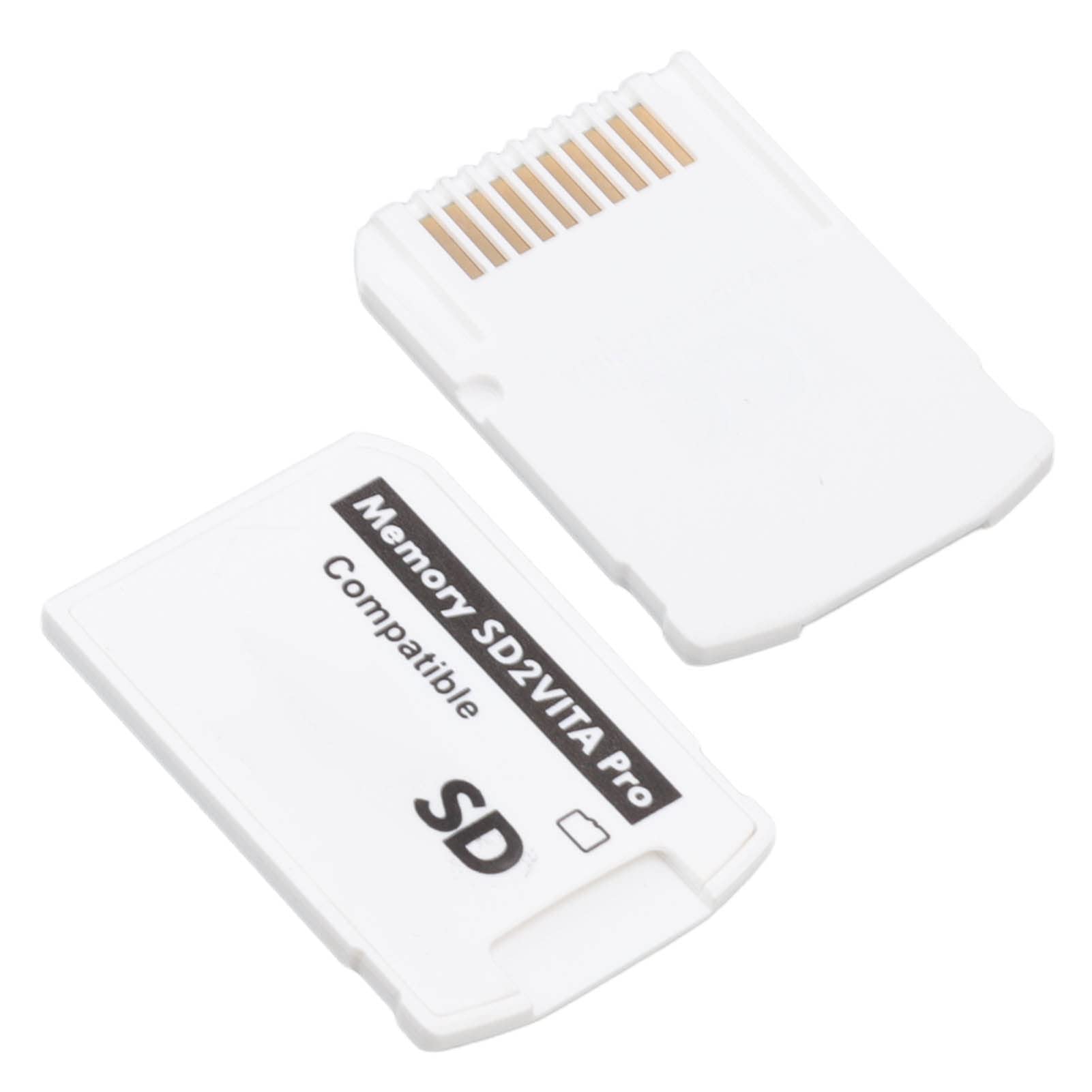 Acogedor Adaptador de Tarjeta de Memoria SD2Vita, Adaptador de Tarjeta de Memoria PS Vita 5.0, hasta 256 GB, Adaptador de Tarjeta de Almacenamiento para PS Vita 1000 2000, Sistema HENkaku