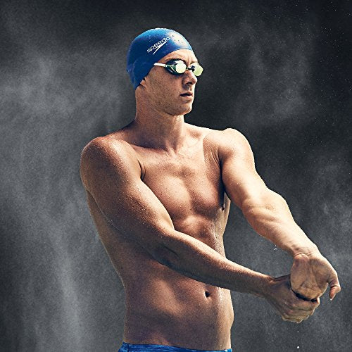 Speedo, Goggles de Natación Efecto Espejo Vanquisher 2.0, 7750127, Unitalla