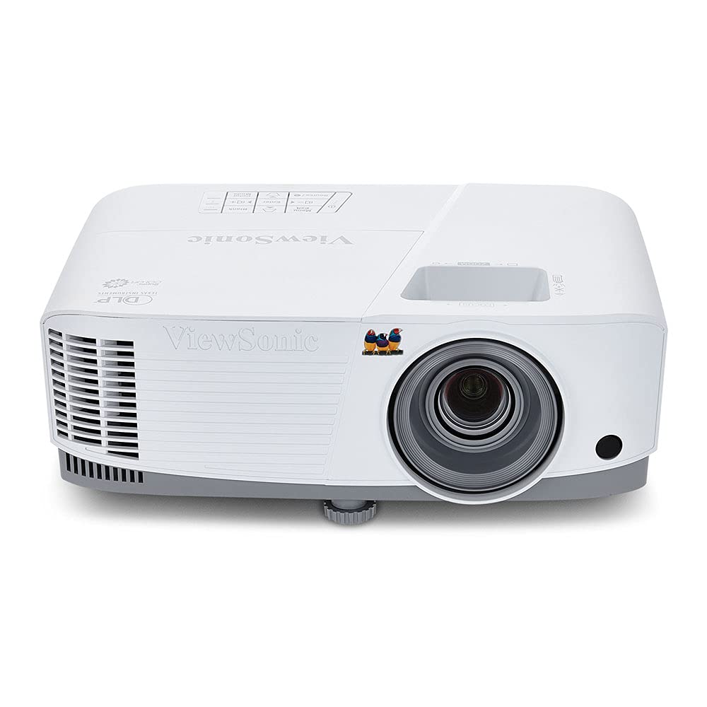 Viewsonic PA503HD Proyector de Alto Brillo de 4000 lúmenes con 1.1x Zoom óptico, entradas USB y HDMI para el hogar y la Oficina