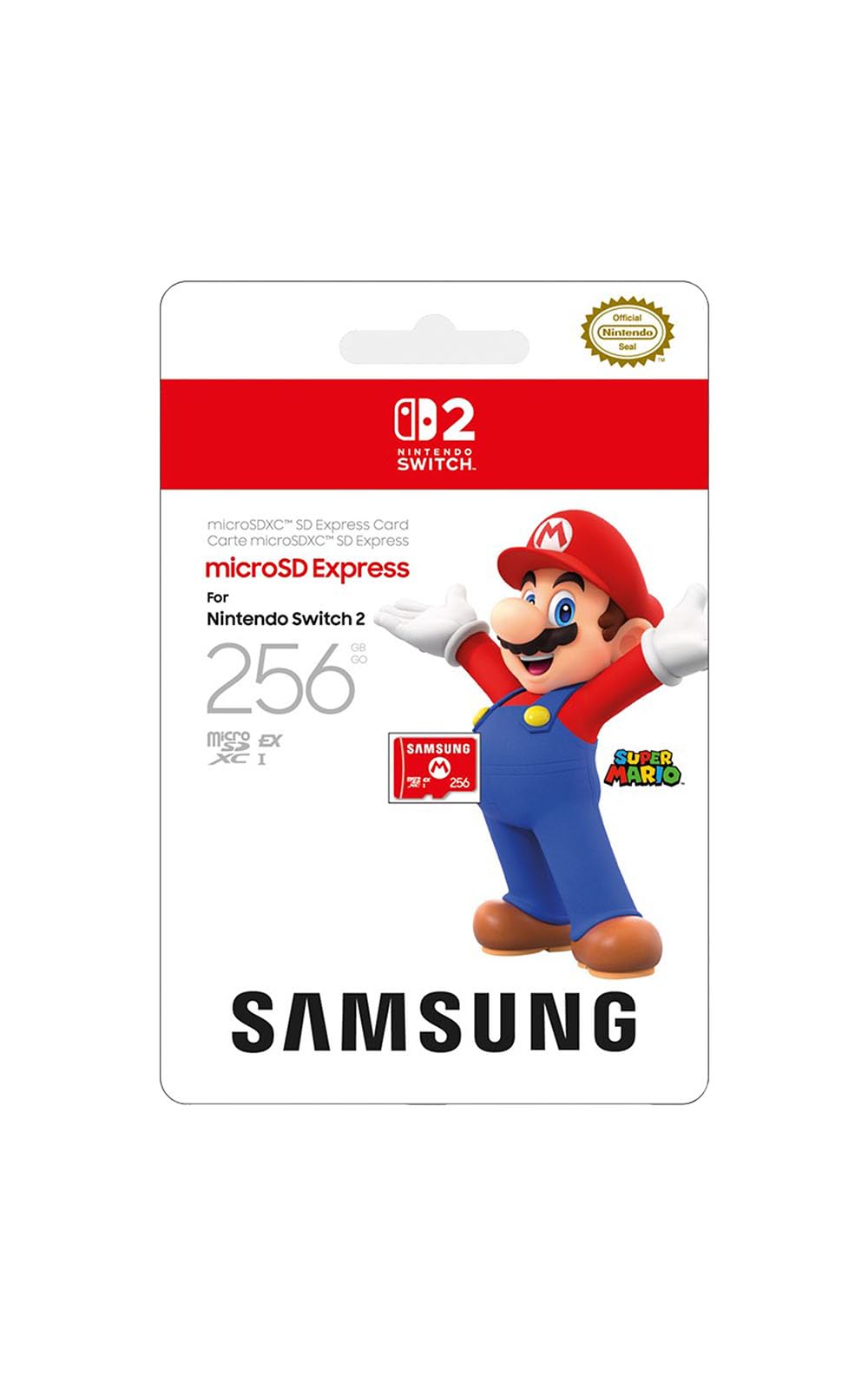 Samsung microSD Express Card 256GB for Nintendo Switch 2