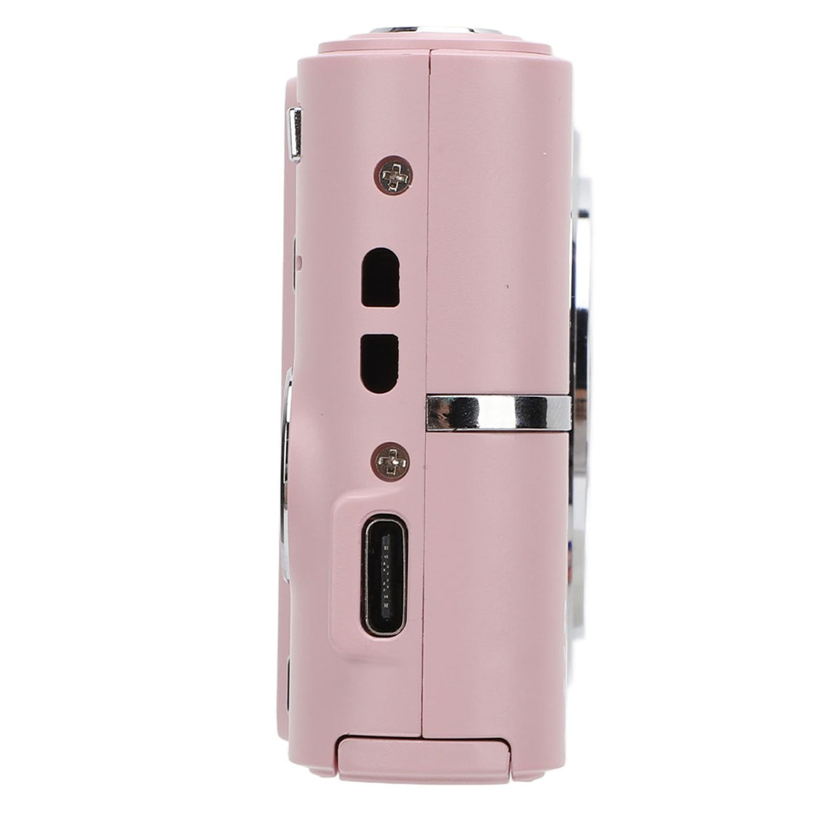 ASHATA Cámara Digital, Cámara de Vlogging FHD 1080P con Enfoque Automático, Cámara Digital con Zoom Digital de 50MP 16X, Cámara Compacta Portátil AF Pantalla de 2,4 Pulgadas para (Rosado)