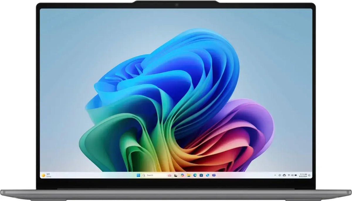 Lenovo Yoga Slim 7i 15ILL9 Aura Edition Copilot+ Ordenador portátil: Intel Core Ultra 7 256V, pantalla táctil 15.3" 2.8K 500 nit 120Hz, 16GB de RAM DDR5, 1TB SSD, teclado retroiluminado, Windows 11