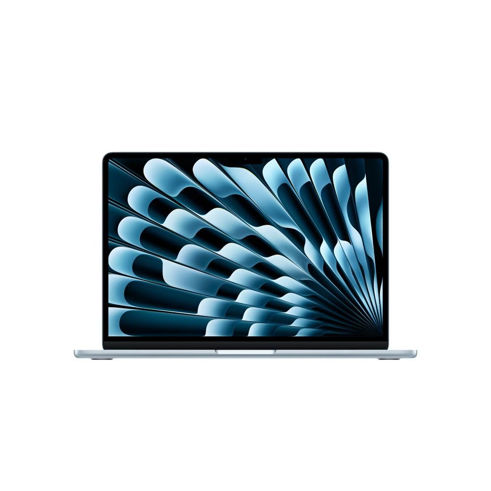 Apple 2026 MacBook Air (de 13 Pulgadas, Chip M5 de Apple con CPU de 10 núcleos y GPU de 8 núcleos, 16GB Memoria unificada, 512 GB) - Azul Cielo