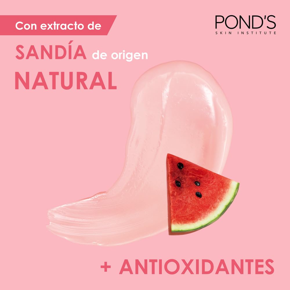 Pond's Cuidado Facial Fruity Hydra Fresh Sandía, Gel Hidratante, 110 g