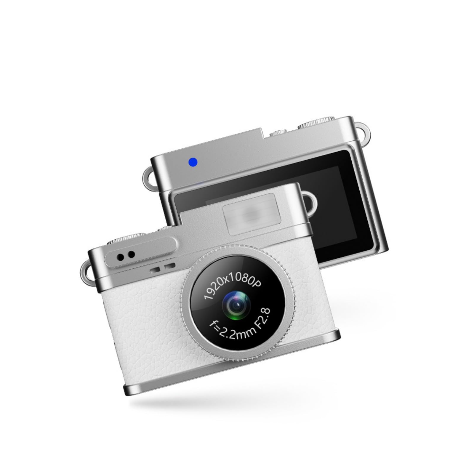 Llavero cámara 1080P pequeña retro digital pequeña cámara portátil de bolsillo grabadora de vídeo digital pequeña para estudio de viajes