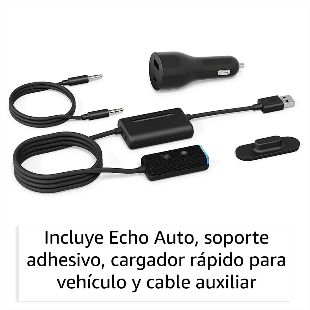 Amazon Echo Auto (modelo más reciente), Lleva a Alexa en tu vehículo