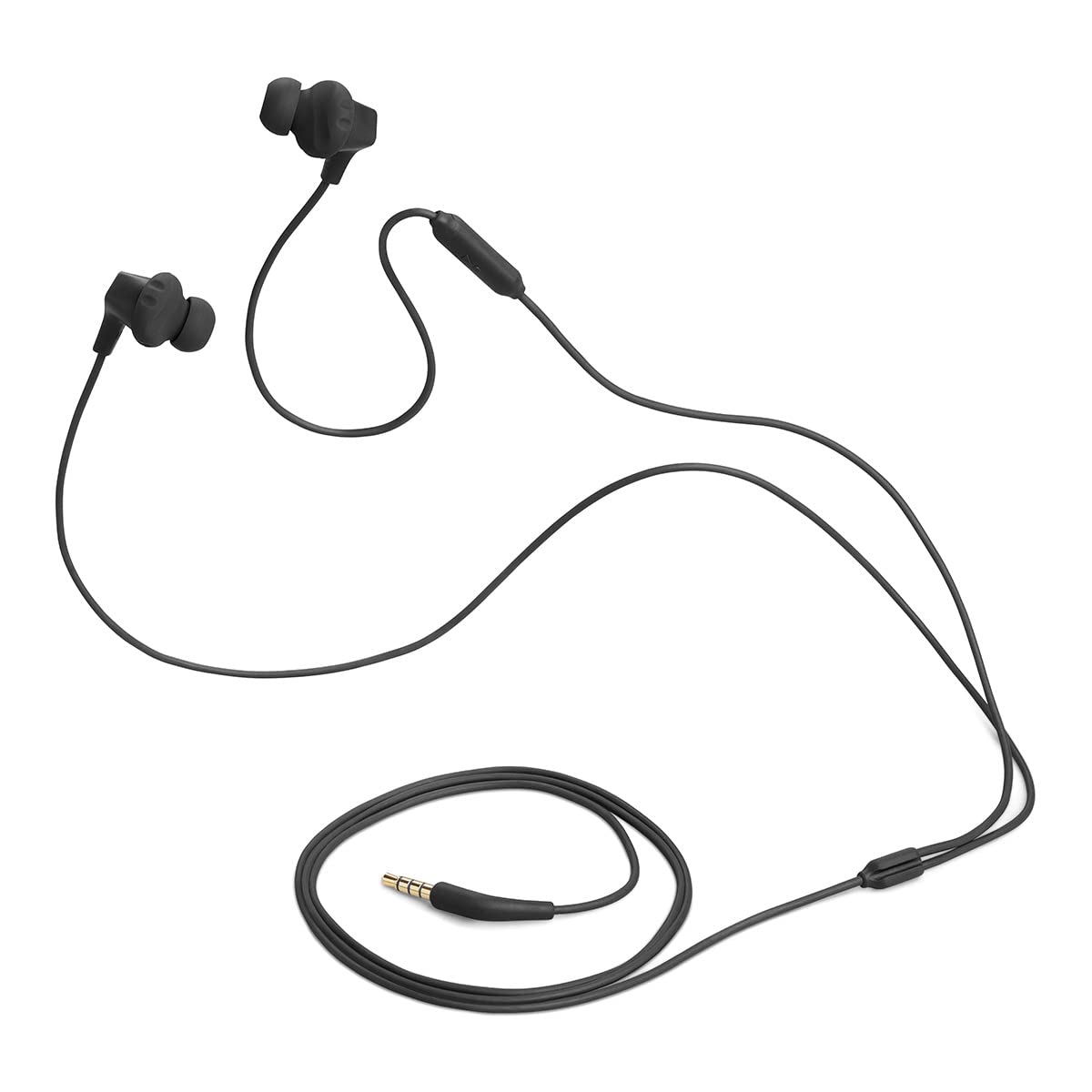 JBL Endurance Run 2 - Auriculares Deportivos Impermeables en la Oreja - Negro