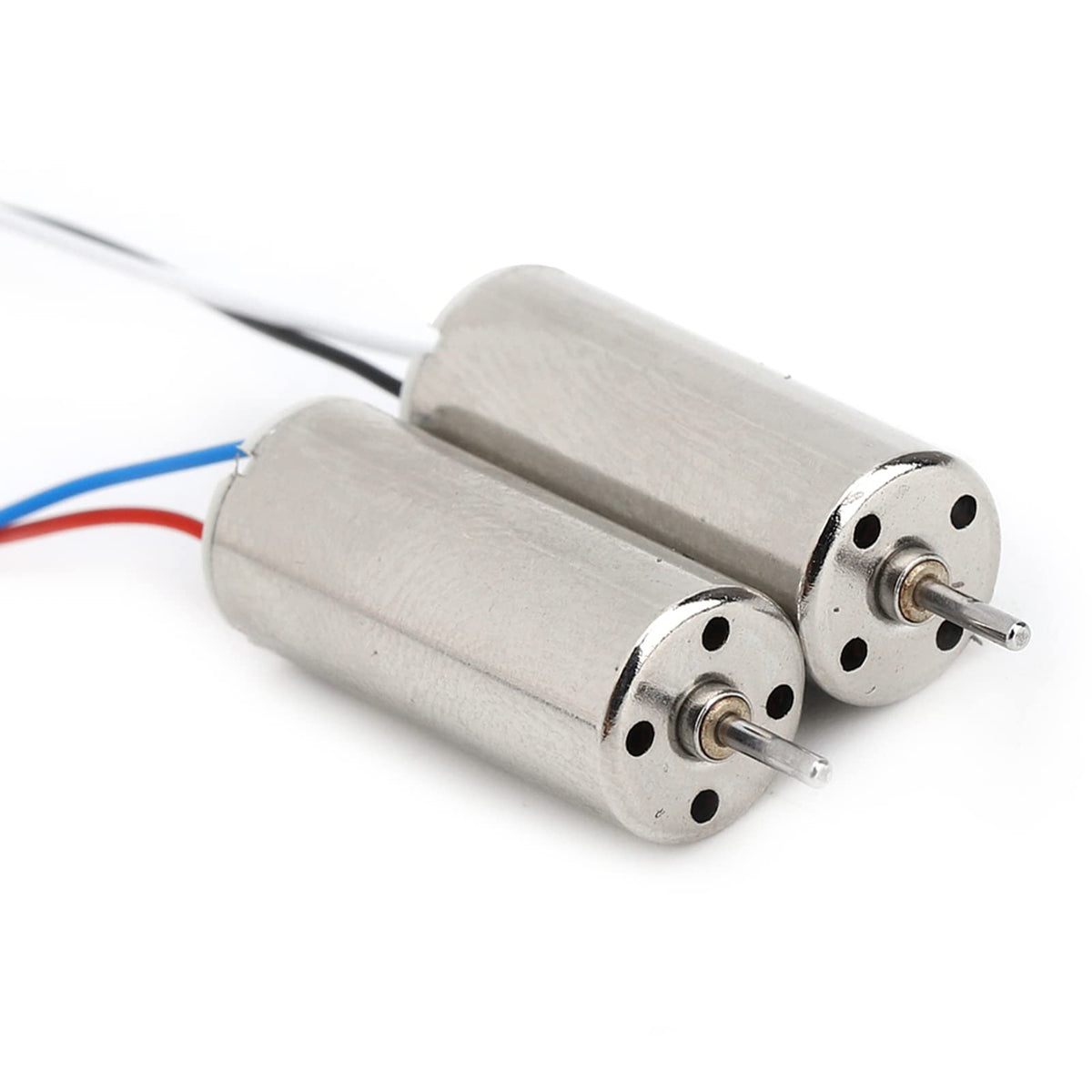2 Piezas Mini Micro Motor sin Núcleo, 8520 Motor Hollow Cup 8.5x20mm 3~5V 0.15A Quadcopter Motor Inalámbrico Fuerte Potencia de Salida Drone DIY RC Motores Eléctricos