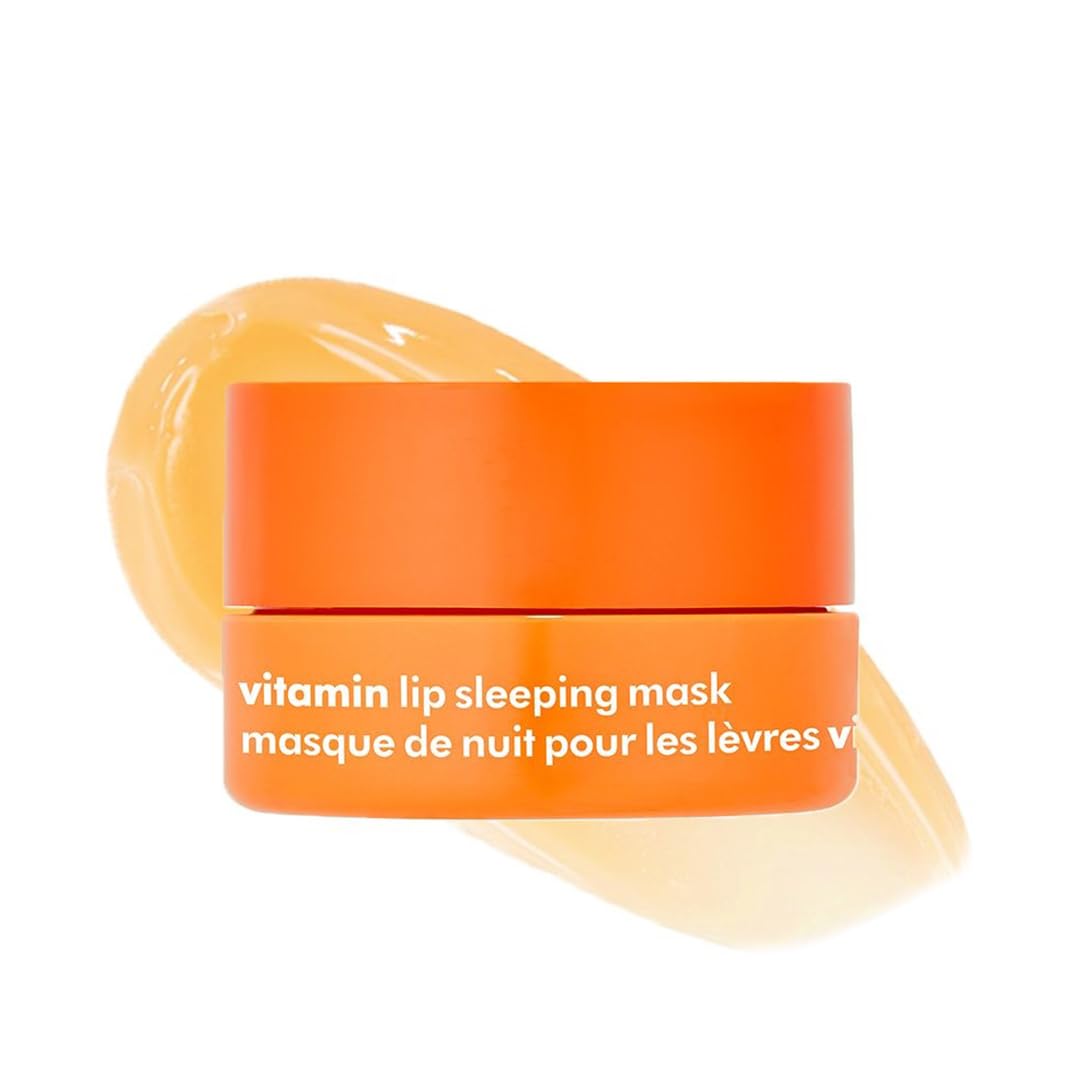 The Face Shop - Mascarilla nocturna de labios con vitamina C - Tratamiento hidratante para labios radiantes con efecto glow - K-beauty coreano original para suavidad intensa