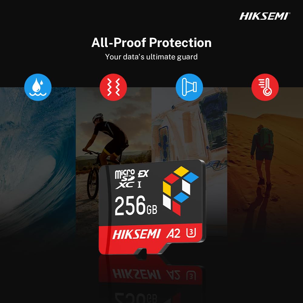 HIKSEMI Tarjeta microSD Express G3 Pro, para Switch 2, Video 4K, Velocidad: 900MB/s, PCIe NVMe, A2 V30 U3 (256, GB)