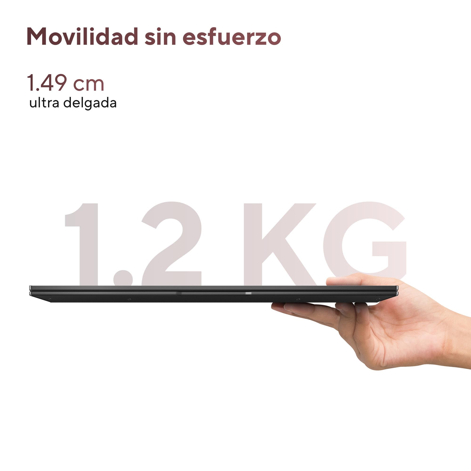 ASUS Zenbook 14 OLED/Ryzen AI 5 340/50 Tops/ 16GB - 512 GB SSD/Reconocimiento Facial/Cargador USB-C + Incluye Funda/Teclado en español (Garantia y Servicio con la Marca en Mexico)