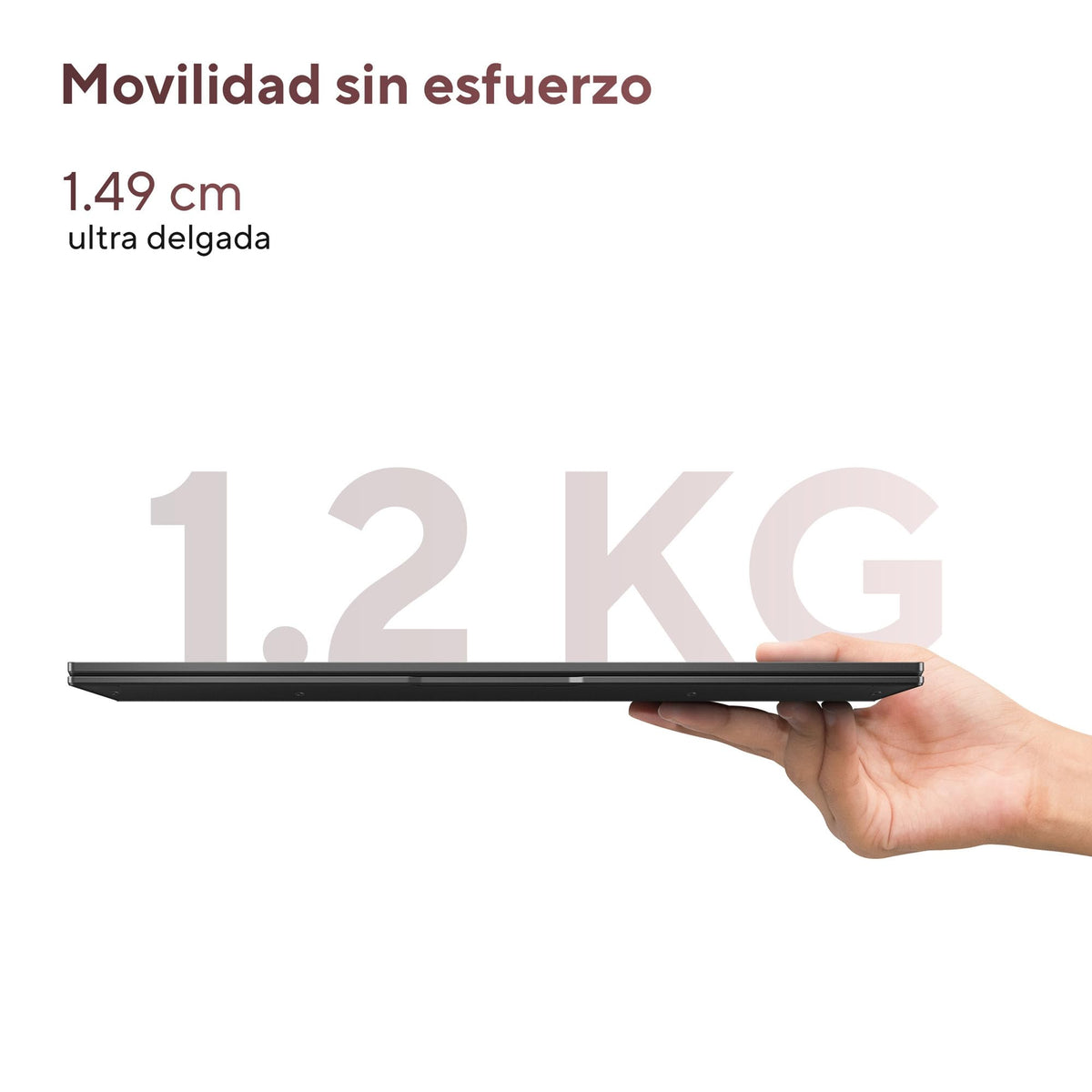 ASUS Zenbook 14 OLED/Ryzen AI 5 340/50 Tops/ 16GB - 512 GB SSD/Reconocimiento Facial/Cargador USB-C + Incluye Funda/Teclado en español (Garantia y Servicio con la Marca en Mexico)