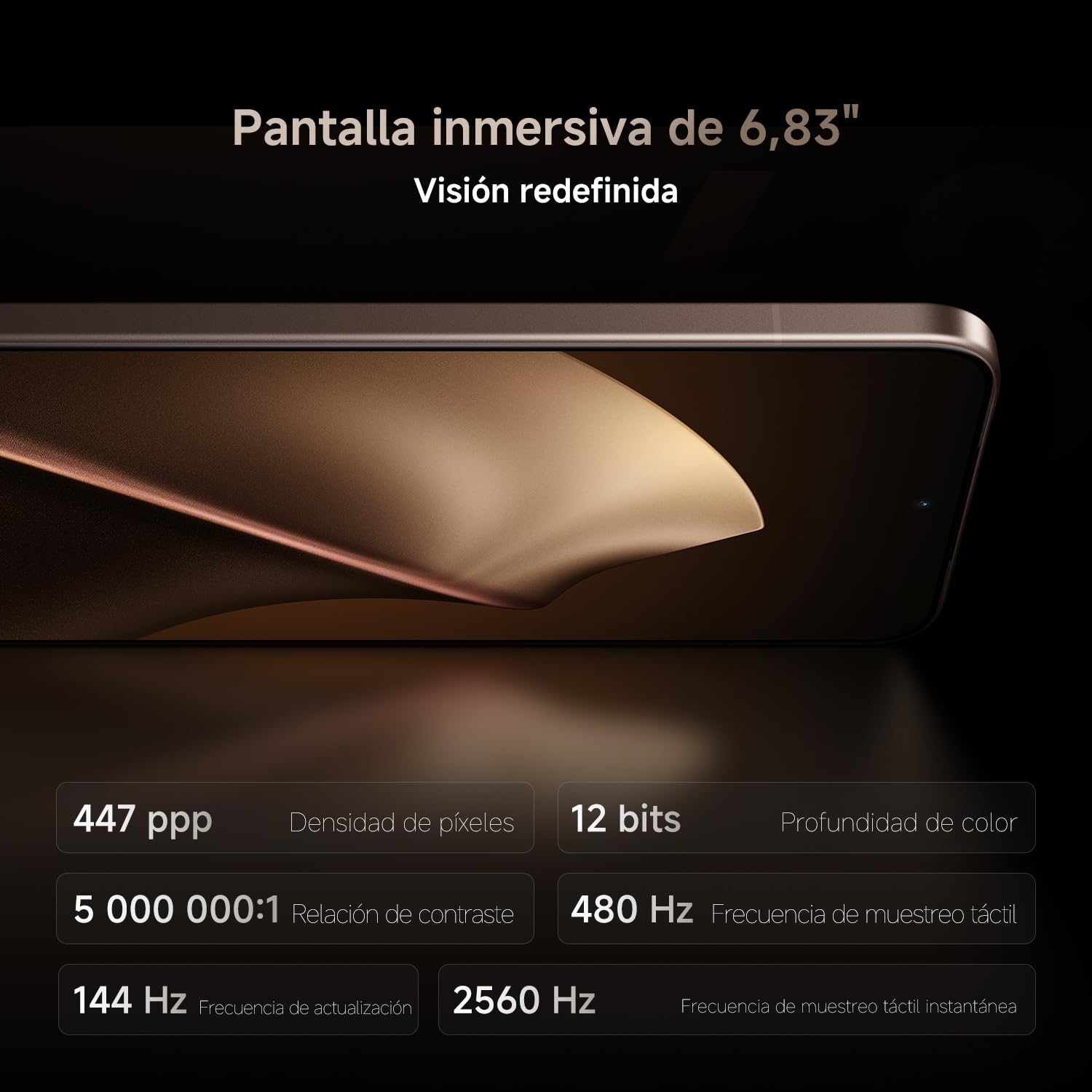 XIAOMI 15T Pro Celular 12GB RAM+512GB ROM Dorado Moca Cámara de 50MP