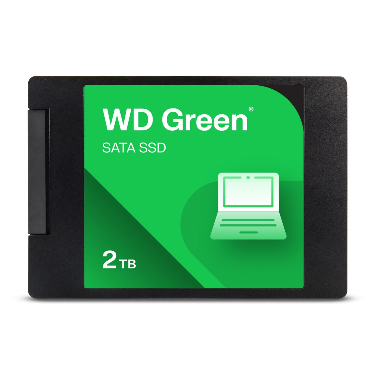 Western Digital WD Green SATA de 2 TB, hasta 545 MB/s, 2.5 pulgadas/7 mm, 3 años de garantía, unidad interna de estado sólido (WDS200T5G0A-00CPT0)