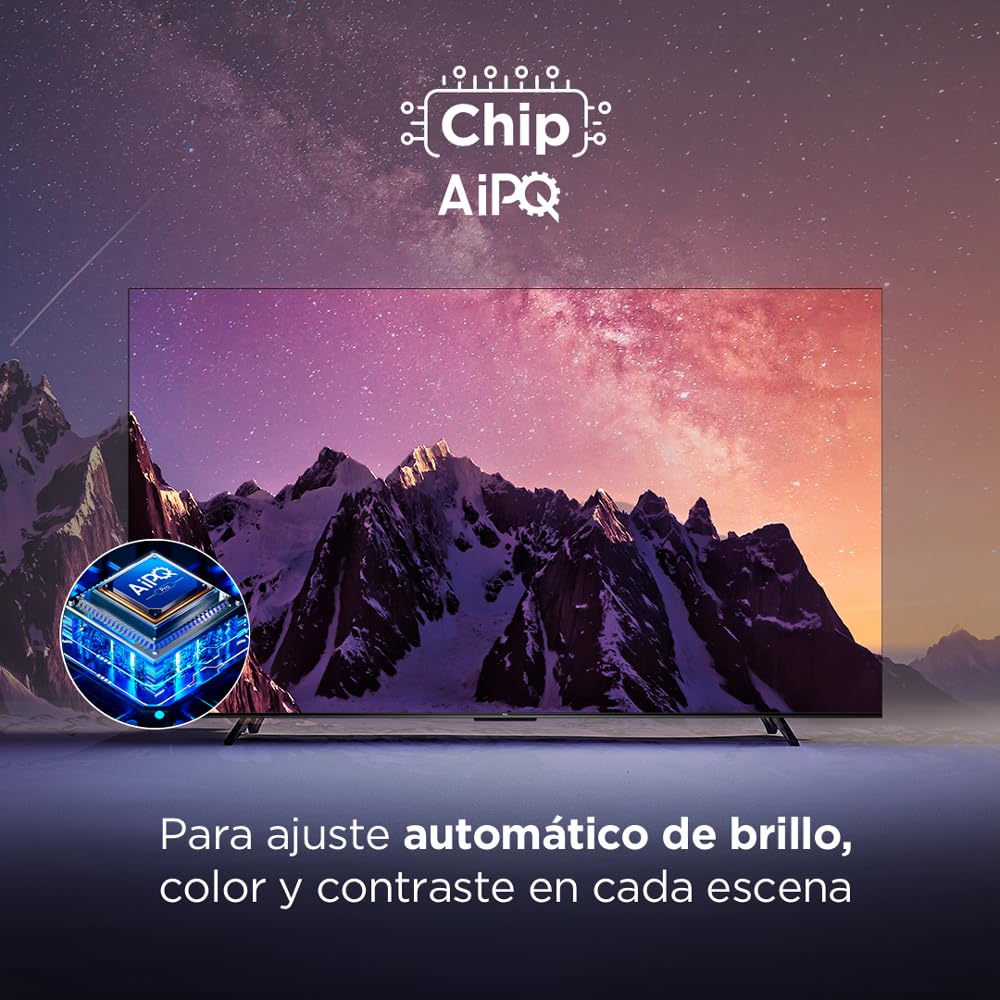 TCL Smart TV Pantalla 55" 55QM6K Google TV QLED - MiniLED 4K Google Assistant | Hands Free Voice Control | Alexa | VisionHDR10+| AiPQ™ | Micro Dimming | NITS1500 | Panel 240 Hz | Dolby Atmos Virtual X