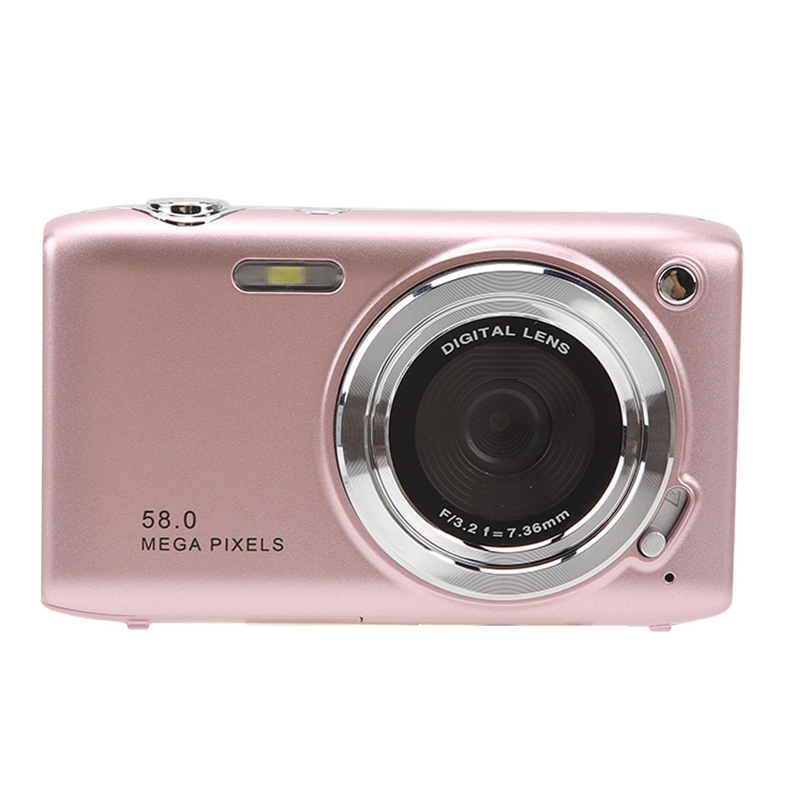 Cámara Digital, Cámara de Fotografía Temporizada Fija con Zoom 16X de 58MP 4K HD con Pantalla de 2,88 Pulgadas, Cámara de Vídeo Portátil para Reuniones Deportivas (-2214230088412)